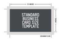 10 Psd Business Card Size Images - Standard Business Card inside Business Card Size Photoshop Template