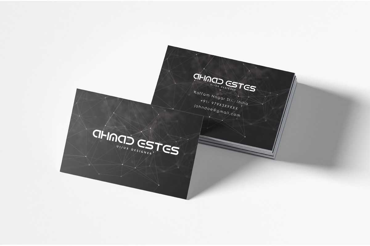 100 + Free Business Cards Templates Psd For 2019 – Syed Pertaining To Calling Card Free Template