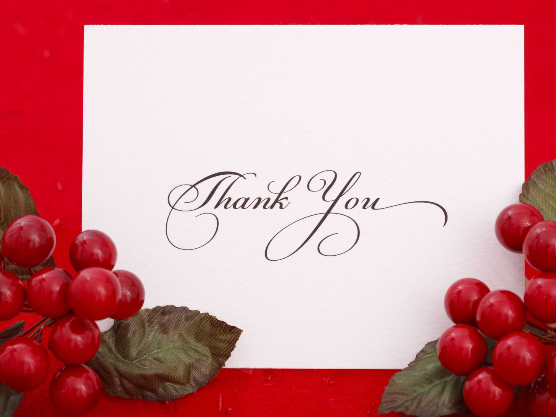 11 Free, Printable Christmas Thank You Cards Regarding Place Card Template Free 6 Per Page