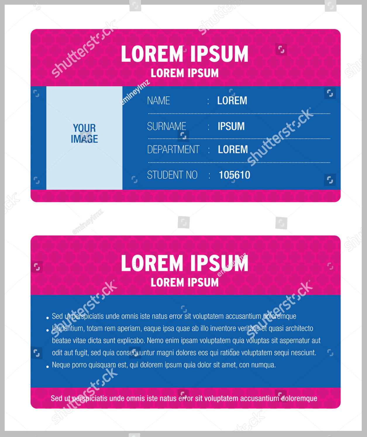 11+ Iconic Student Card Templates – Ai, Psd, Word | Free Within Isic Card Template