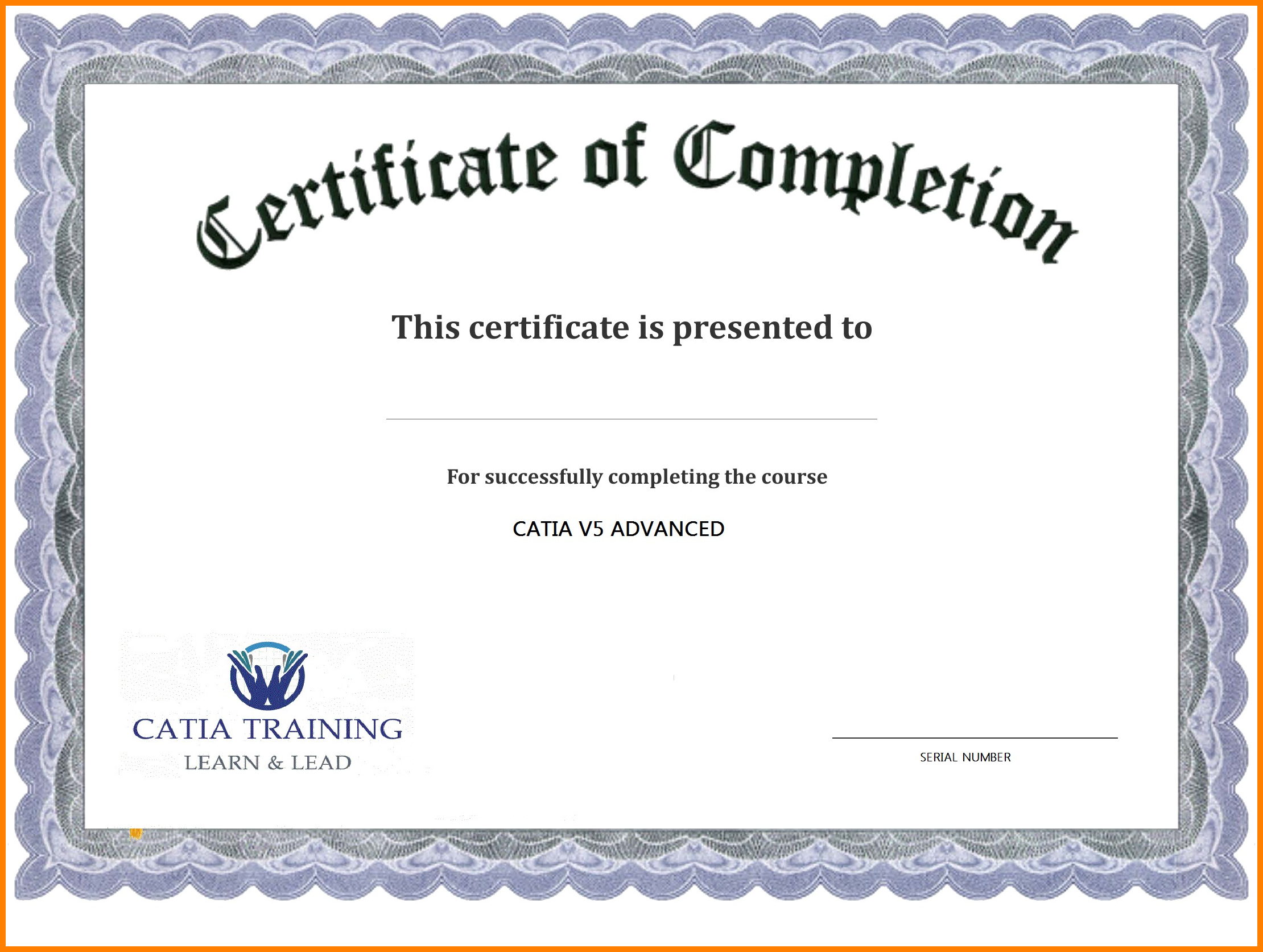 12+ Free Template Certificate Of Attendance | Trinity Training Within Sample Certificate Of Participation Template