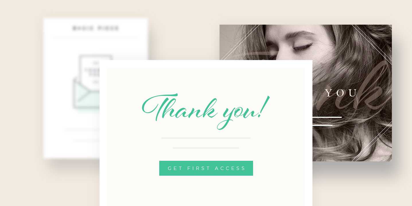 12 Thank You Email Templates & Examples For Ecommerce | Omnisend With Thank You Note Card Template