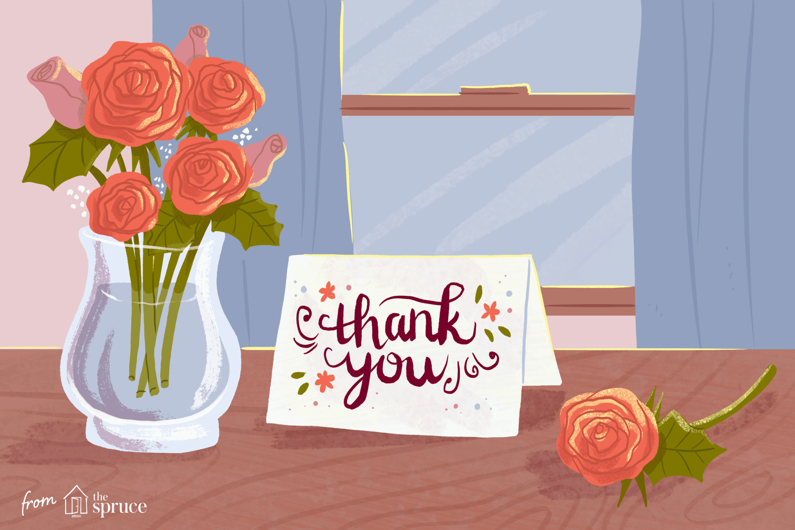 13 Free, Printable Thank You Cards With Lots Of Style For Place Card Template Free 6 Per Page