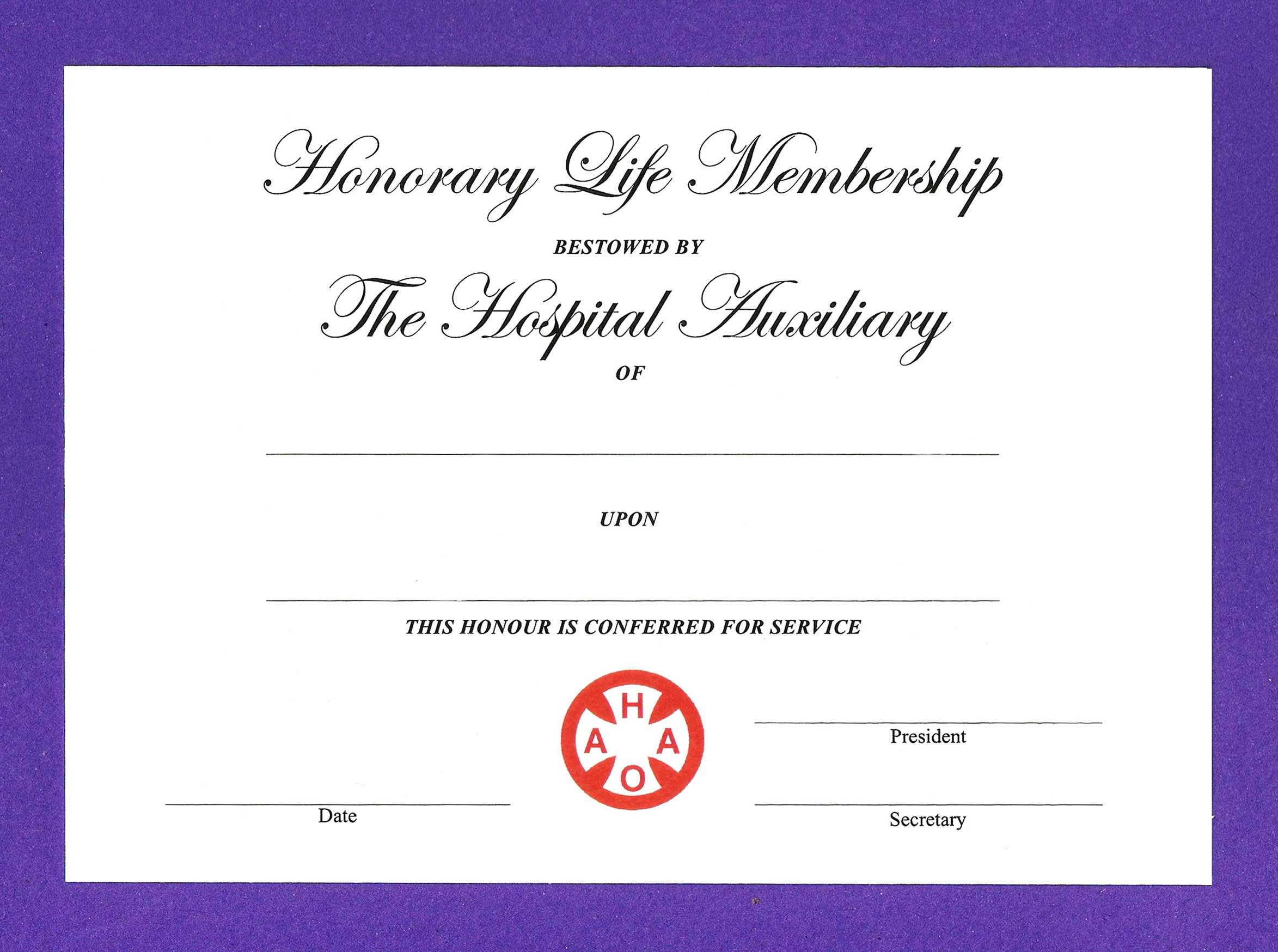 14+ Honorary Life Certificate Templates – Pdf, Docx | Free Pertaining To New Member Certificate Template