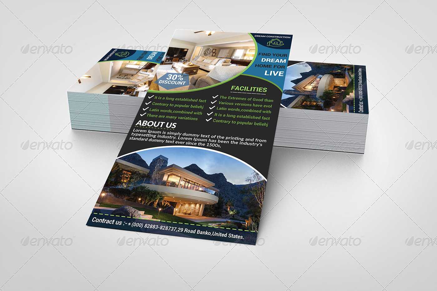 15+ Best Real Estate Rack Card Examples & Templates Inside Free Rack Card Template Word