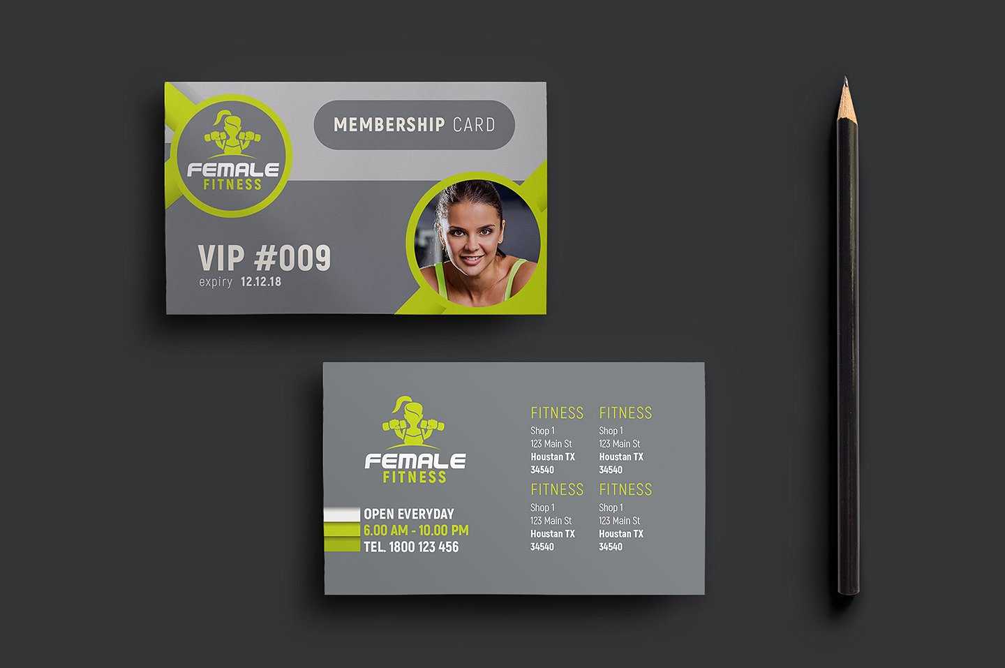 15+ Membership Card Designs | Design Trends – Premium Psd Intended For Gym Membership Card Template