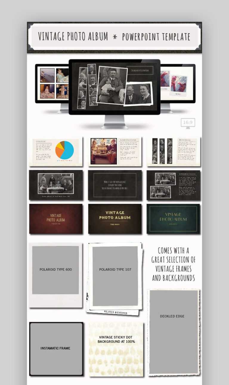 Powerpoint Photo Album Template