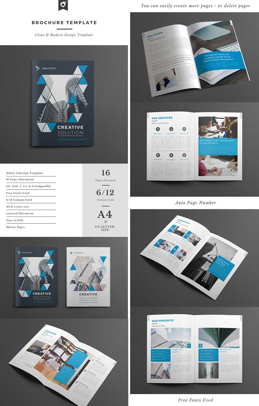 20+ Best Indesign Brochure Templates – For Creative Business With Brochure Template Indesign Free Download