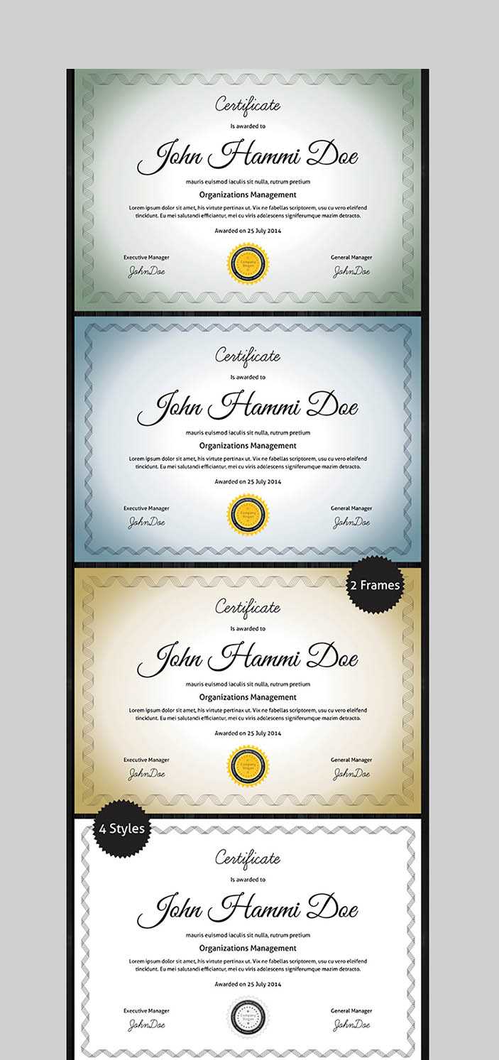 20 Best Word Certificate Template Designs To Award With Award Certificate Templates Word 2007