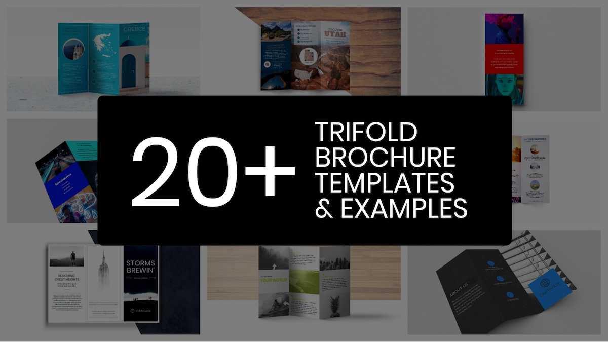 20+ Professional Trifold Brochure Templates, Tips & Examples In Good Brochure Templates