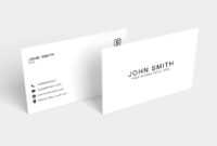 200 Free Business Cards Psd Templates - Creativetacos for Name Card Template Photoshop