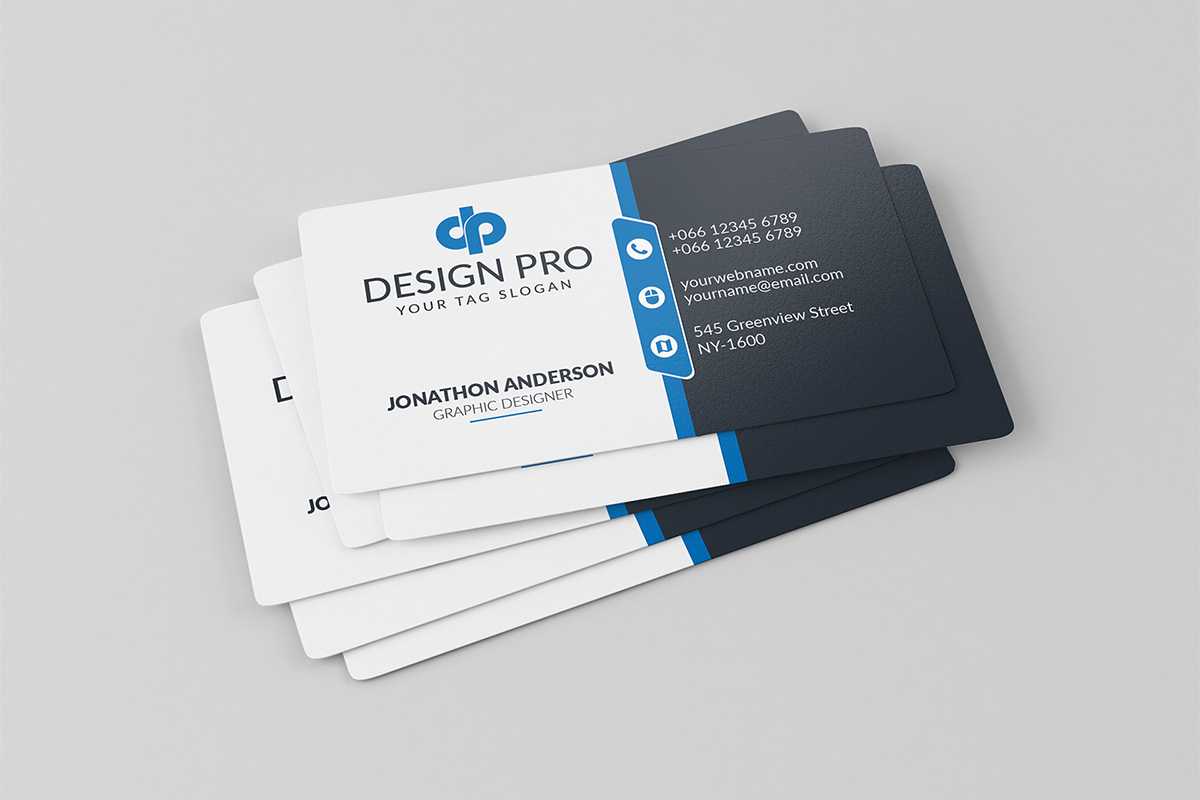 200 Free Business Cards Psd Templates - Creativetacos For Visiting Card Template Psd Free Download