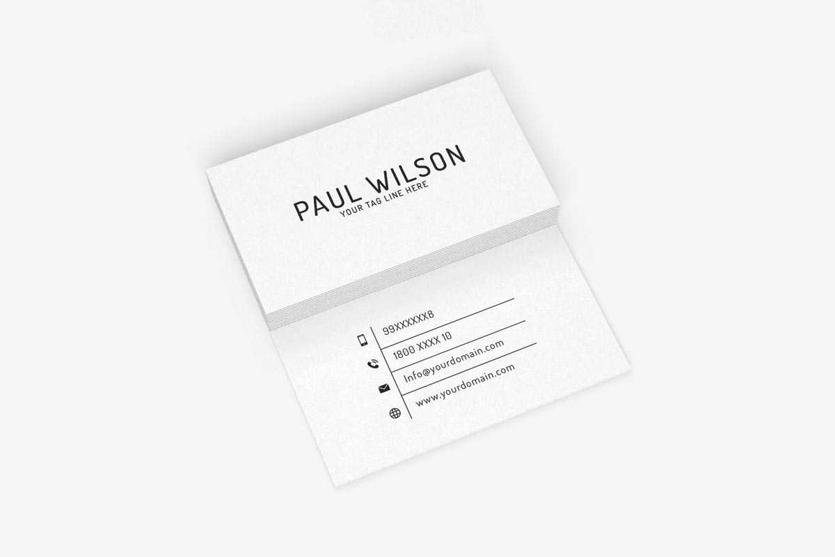 200 Free Business Cards Psd Templates – Creativetacos Throughout Business Card Size Template Photoshop