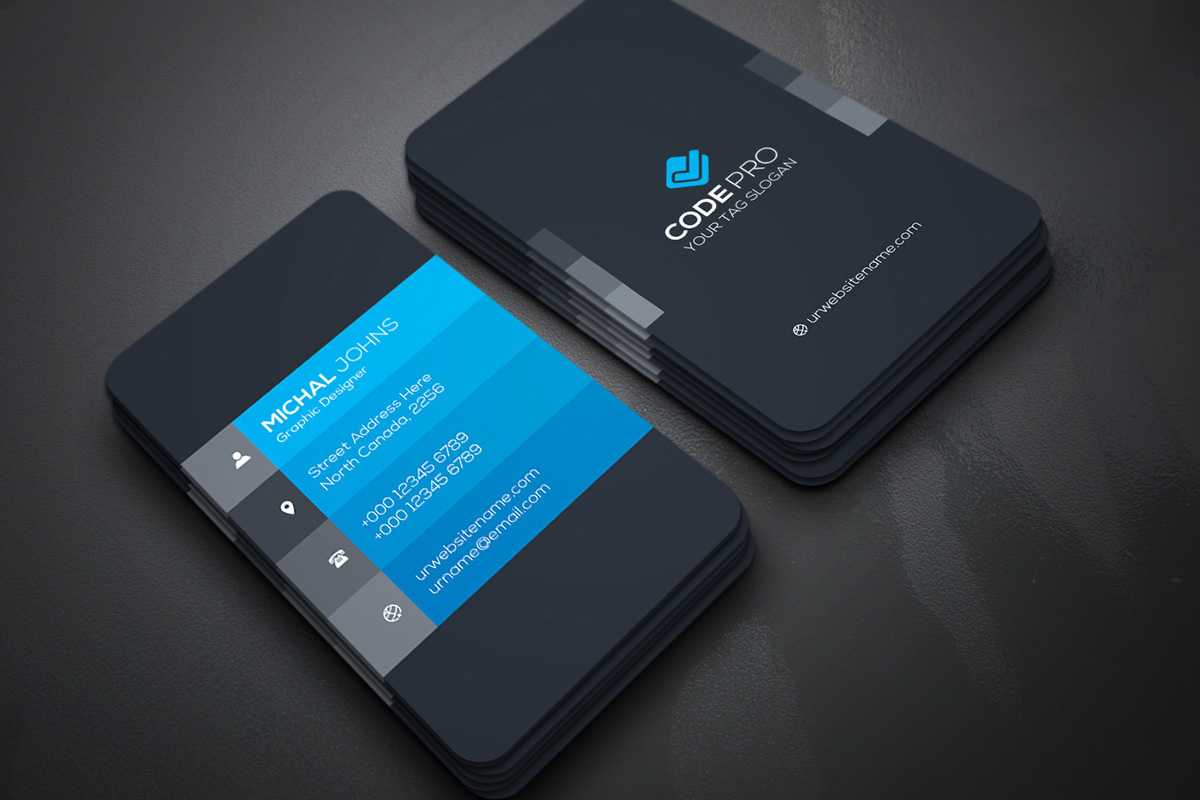 200 Free Business Cards Psd Templates – Creativetacos With Regard To Calling Card Psd Template