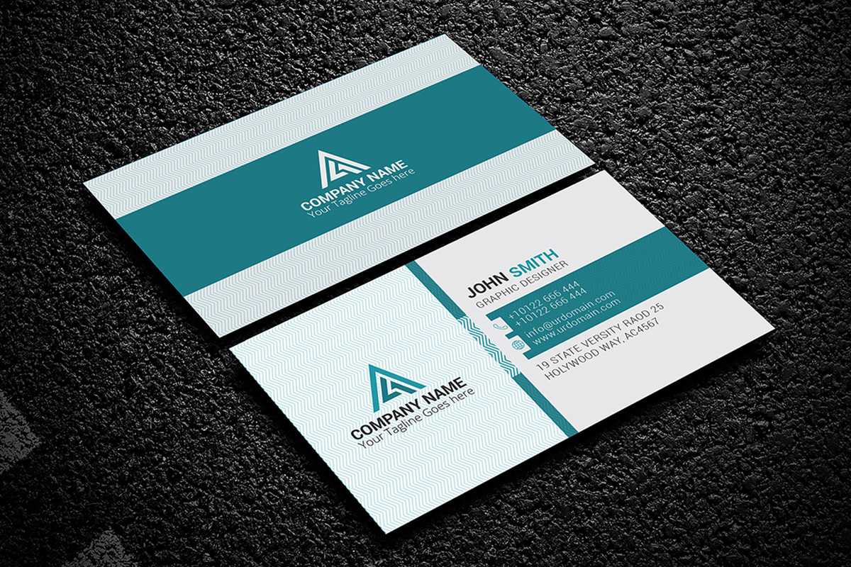 200 Free Business Cards Psd Templates – Creativetacos With Regard To Visiting Card Psd Template Free Download