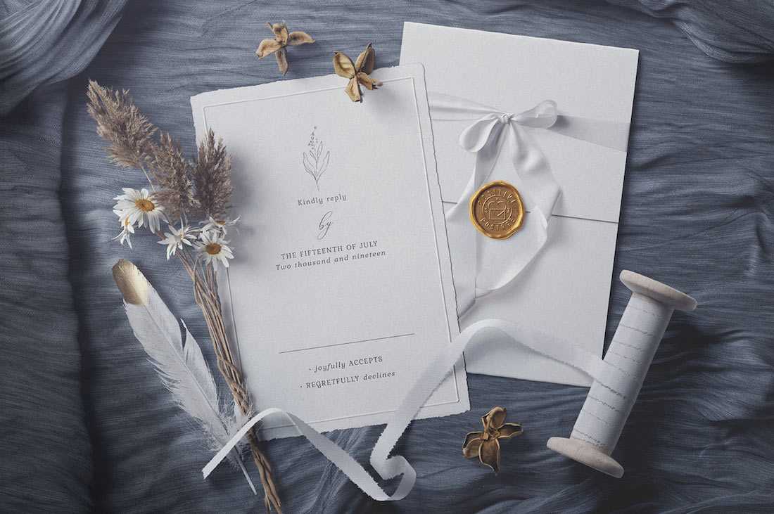 21 Best Wedding Invitation Mockup Templates 2019 – Colorlib Regarding Pop Up Wedding Card Template Free