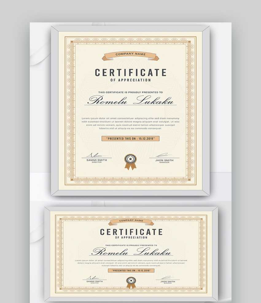 25+ Best Powerpoint Certificate Templates (Free Ppt + Inside Powerpoint Award Certificate Template