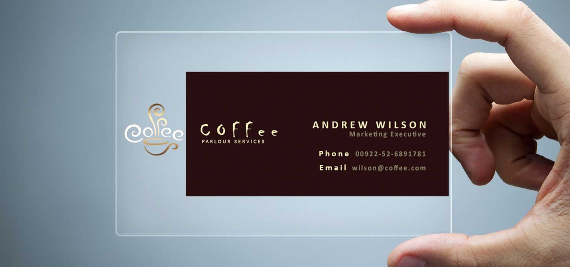 26+ Transparent Business Card Templates – Illustrator, Ms For Calling Card Free Template