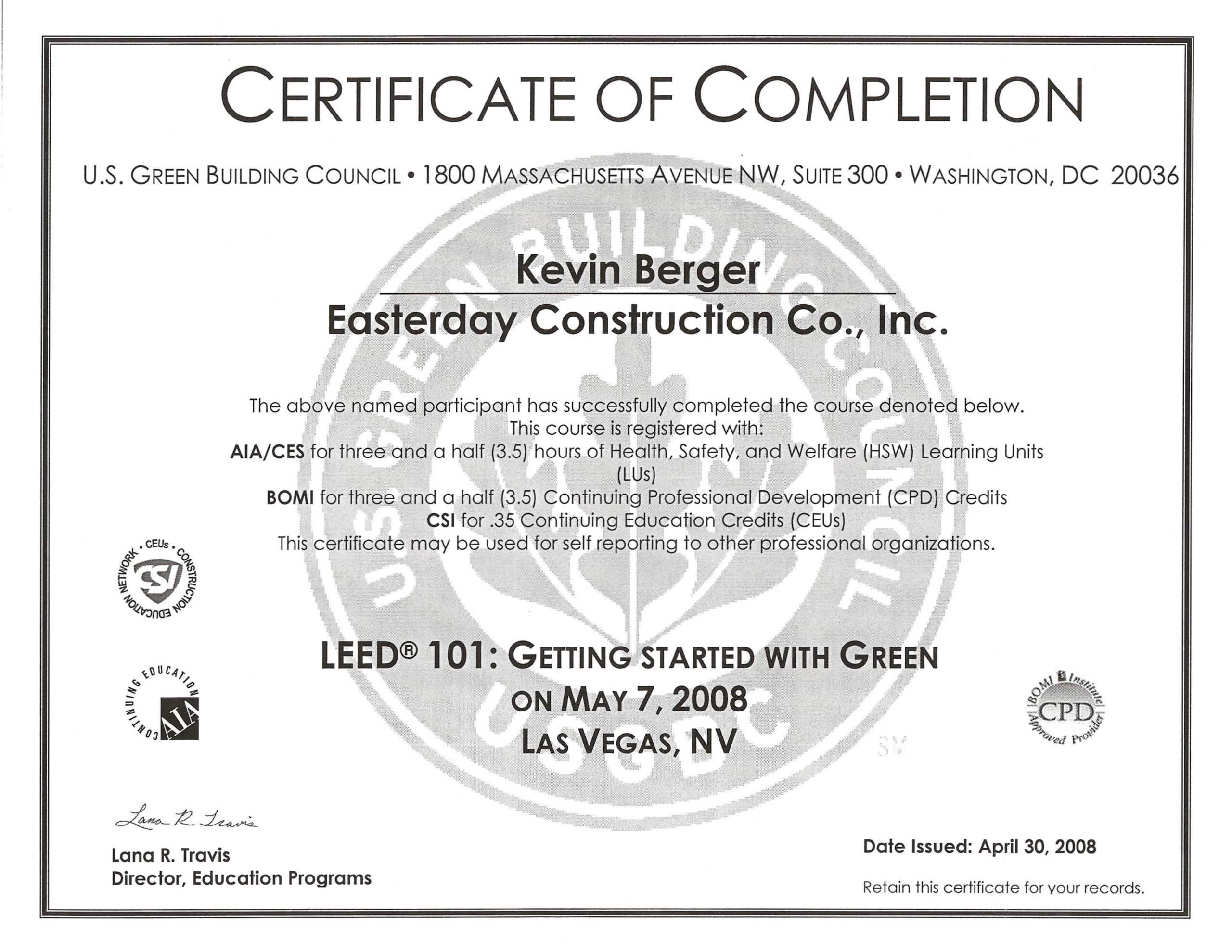 28+ [ Certificate Of Completion Template Construction For Certificate Of Completion Construction Templates
