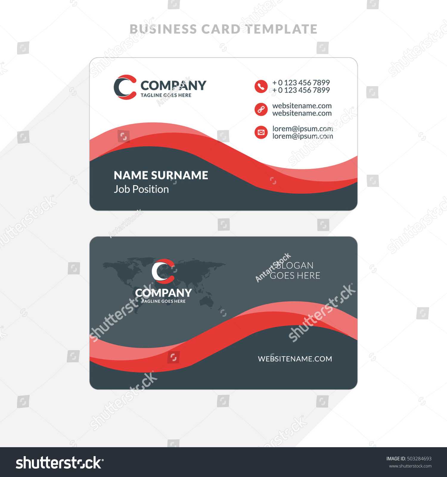 28+ [ Double Sided Business Card Template Illustrator Inside Double Sided Business Card Template Illustrator