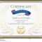 28+ Felicitation Certificate Template | Certificat De Throughout Felicitation Certificate Template