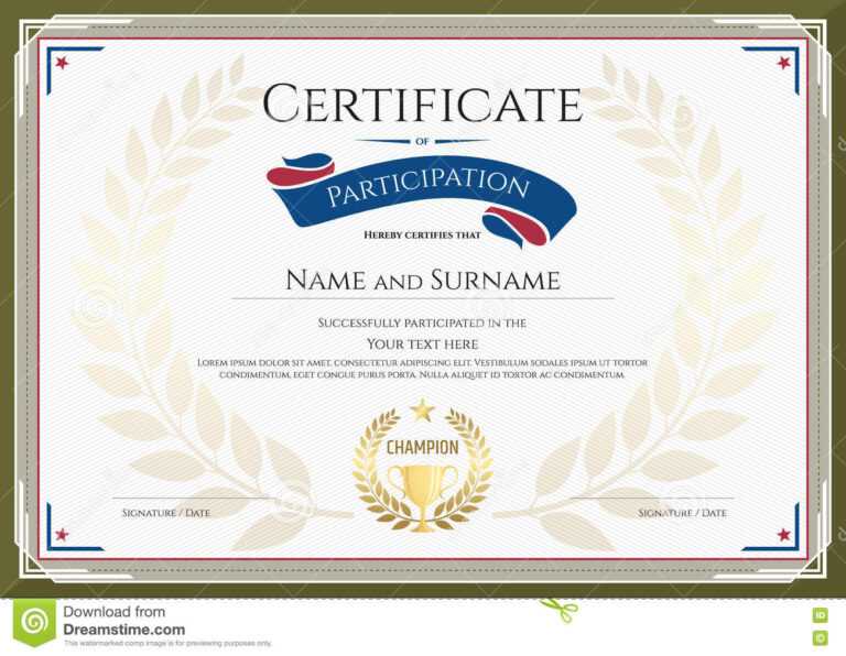 Image 1 for Felicitation Certificate Template