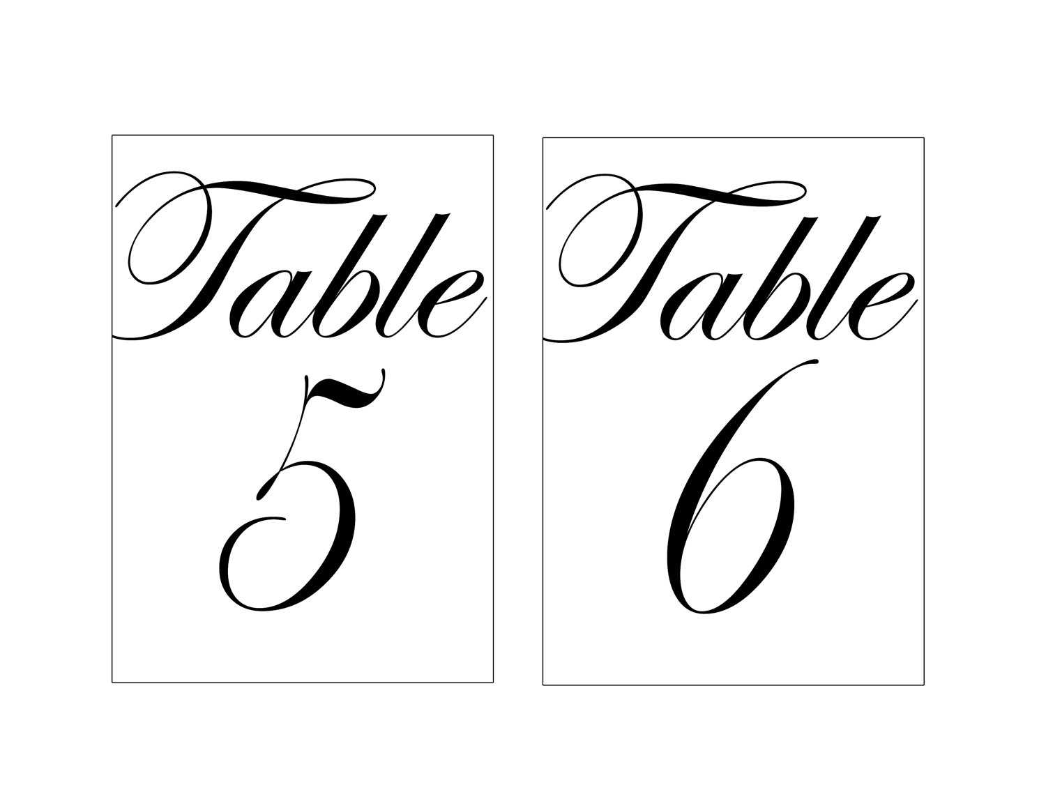 28+ [ Free Table Number Templates 4X6 ] | Diy Wedding Table Pertaining To 4X6 Photo Card Template Free