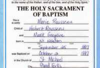 28+ [ Roman Catholic Baptism Certificate Template ] | Pics in Roman Catholic Baptism Certificate Template