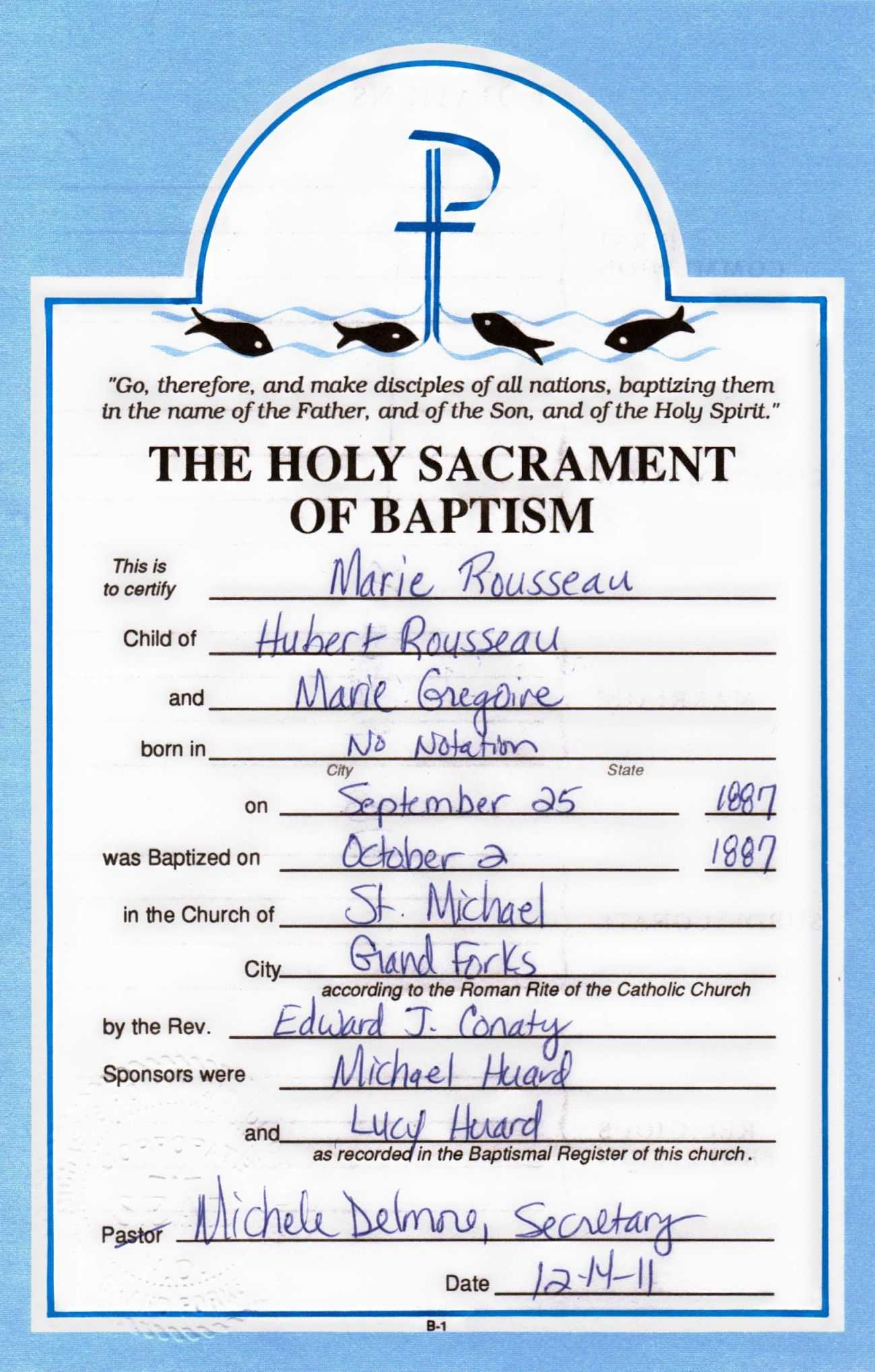 28+ [ Roman Catholic Baptism Certificate Template ] | Pics In Roman Catholic Baptism Certificate Template