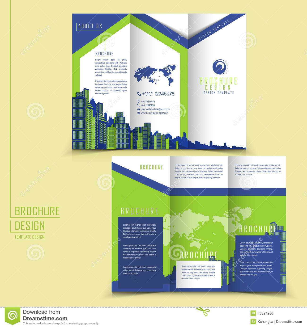 3 Page Brochures – Milas.westernscandinavia In One Sided Brochure Template