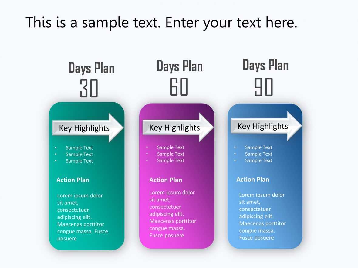 30 60 90 Day Plan Powerpoint Template 1 | 30 60 90 Day Plan With 30 60 90 Day Plan Template Powerpoint