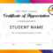 30 Free Certificate Of Appreciation Templates And Letters With Regard To Free Student Certificate Templates