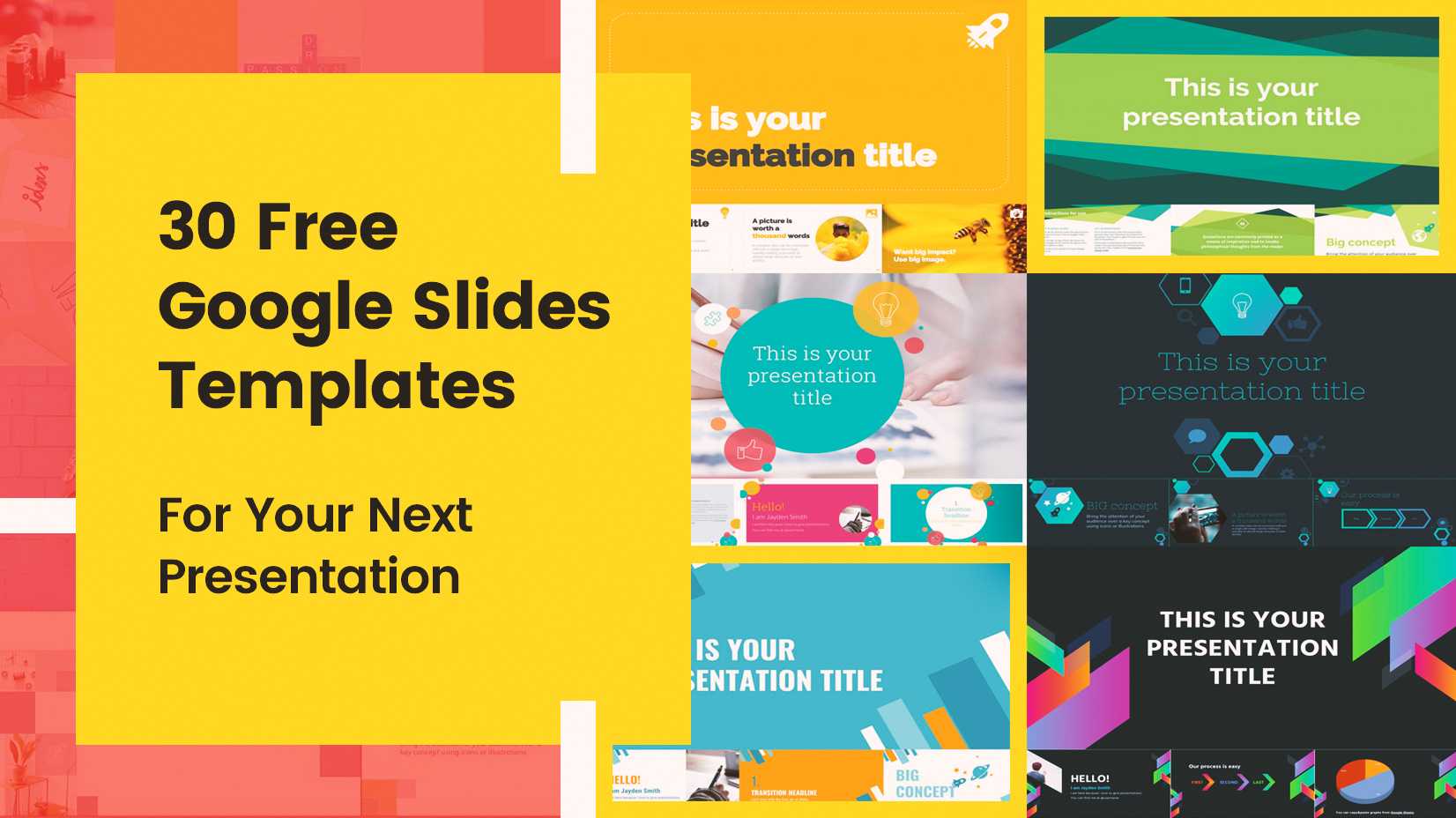 30 Free Google Slides Templates For Your Next Presentation For Fancy Powerpoint Templates