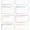 300 Index Cards: Index Cards Online Template Regarding Cue Card Template Word