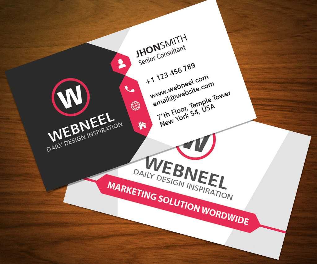 32 Modern Business Card Template Free Download For Web Design Business Cards Templates