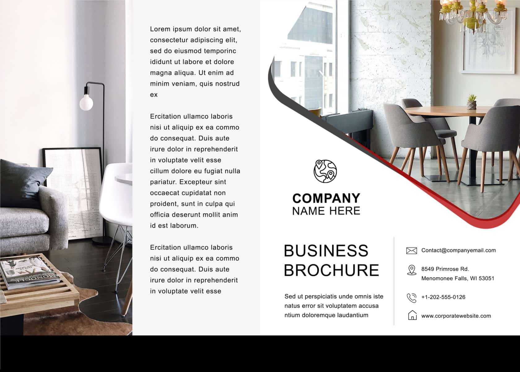 33 Free Brochure Templates (Word + Pdf) ᐅ Template Lab Regarding Free Template For Brochure Microsoft Office