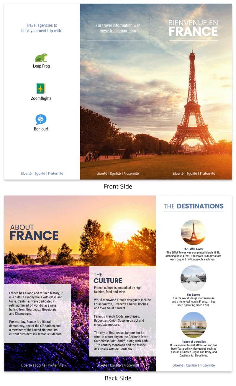 35+ Marketing Brochure Examples, Tips And Templates – Venngage Inside Travel Brochure Template For Students