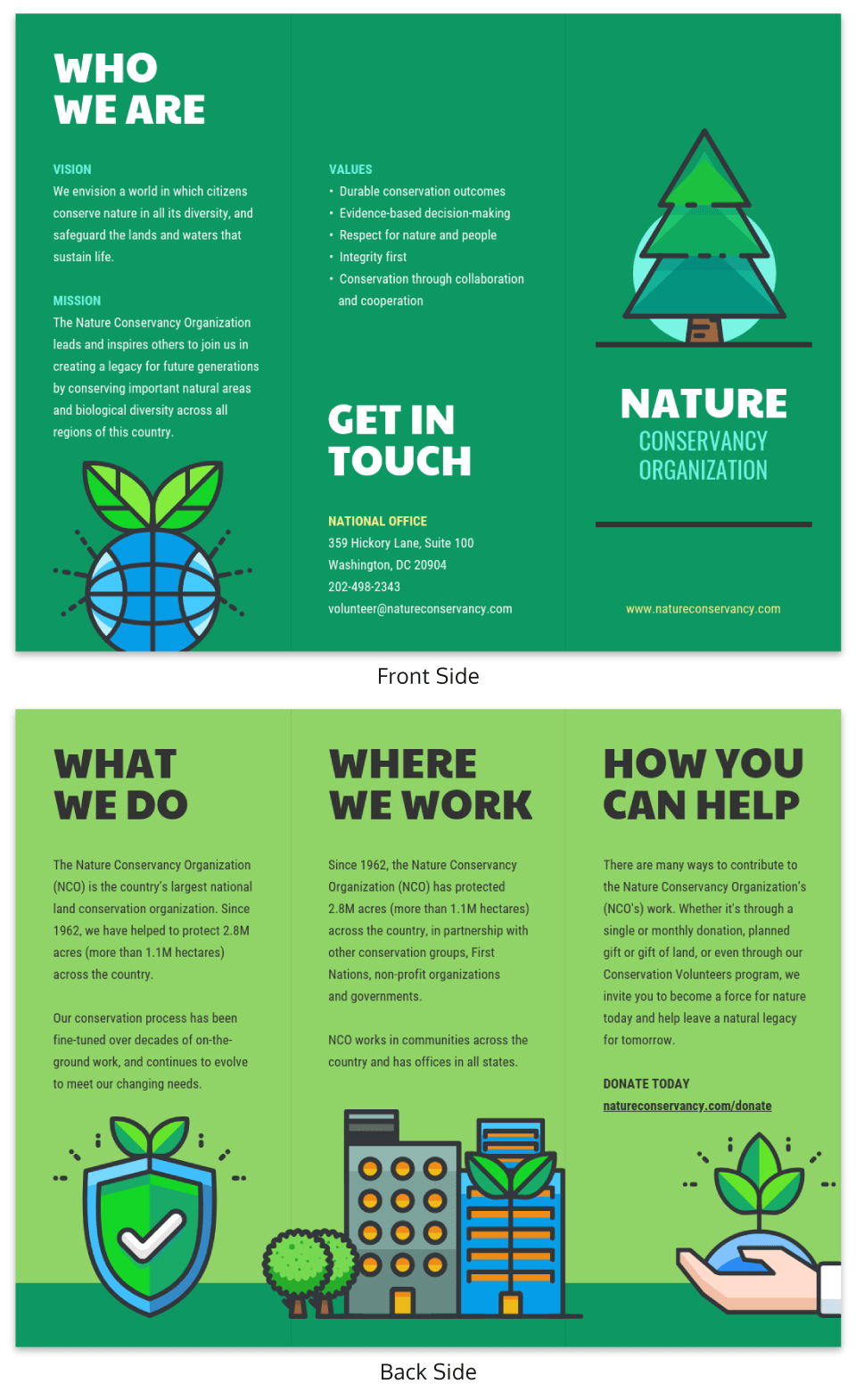 35+ Marketing Brochure Examples, Tips And Templates – Venngage Intended For One Page Brochure Template