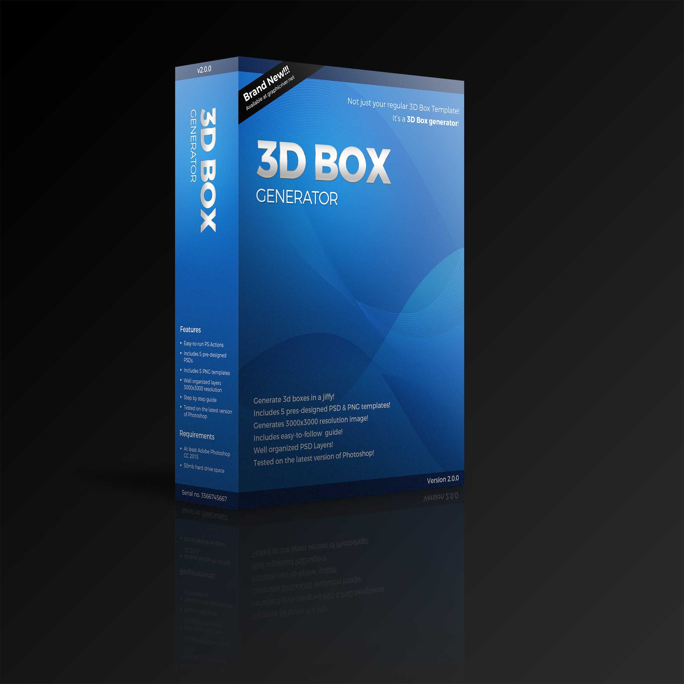 3D Box Generator Action Set & Templates With Regard To Card Box Template Generator