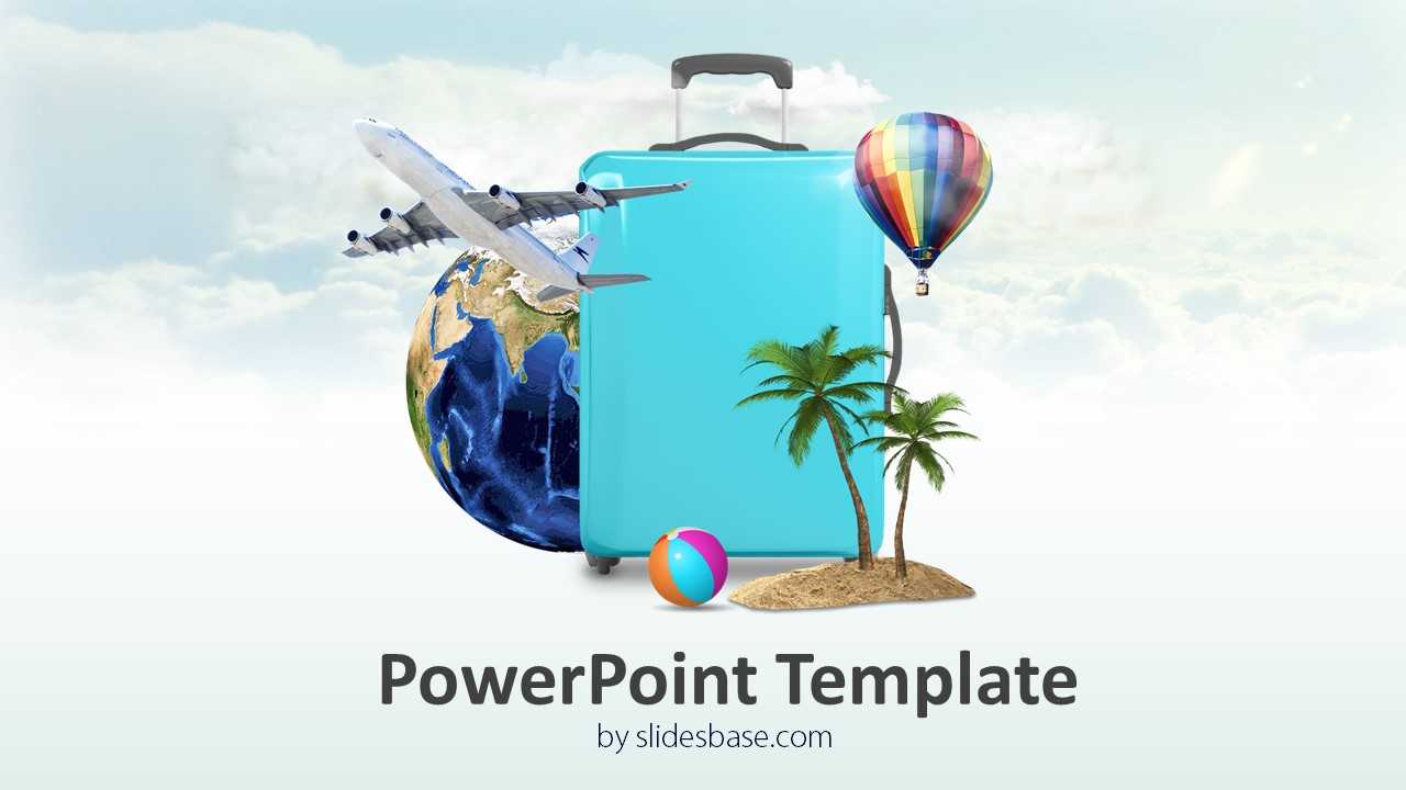 3D Travel Powerpoint Template Pertaining To Powerpoint Templates Tourism