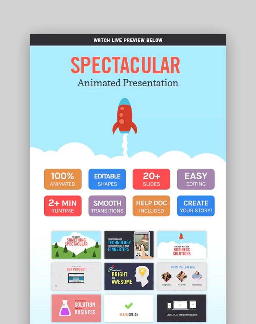 40+ Best Free & Premium Animated Powerpoint Templates With In Powerpoint Presentation Animation Templates