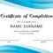 40 Fantastic Certificate Of Completion Templates [Word In Conference Participation Certificate Template