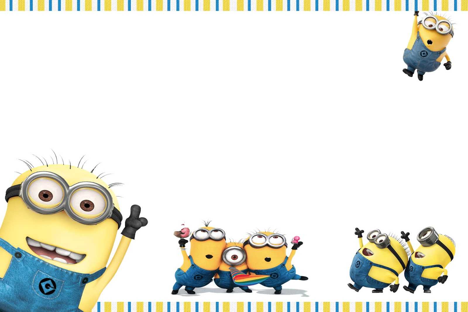 40Th Birthday Ideas: Birthday Invitation Template Minions Pertaining To Minion Card Template