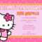 40Th Birthday Ideas: Hello Kitty Birthday Invitation in Hello Kitty Birthday Card Template Free
