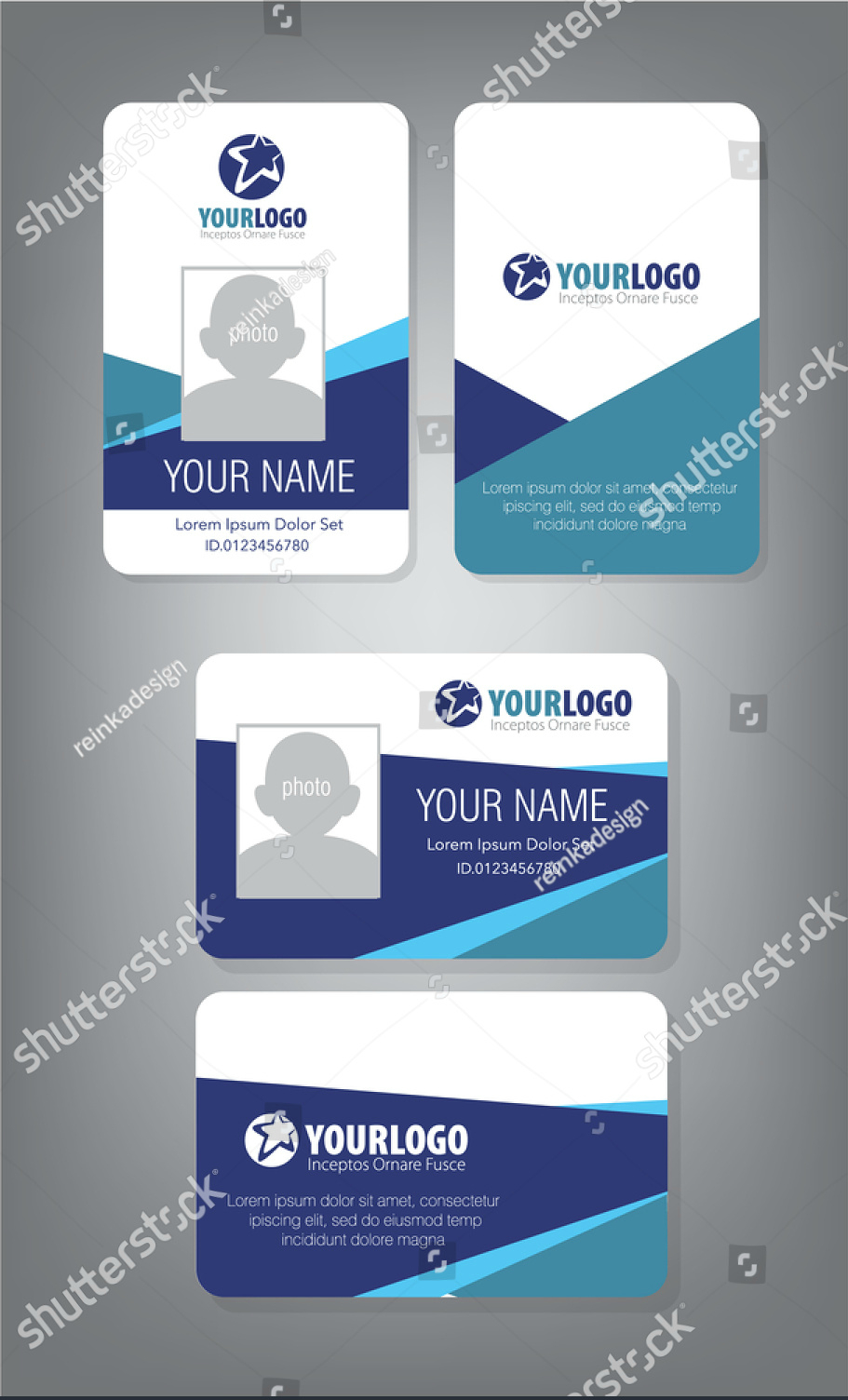 43+ Professional Id Card Designs – Psd, Eps, Ai, Word | Free In Id Card Design Template Psd Free Download