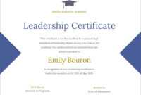 50 Free Creative Blank Certificate Templates In Psd with regard to Leadership Award Certificate Template