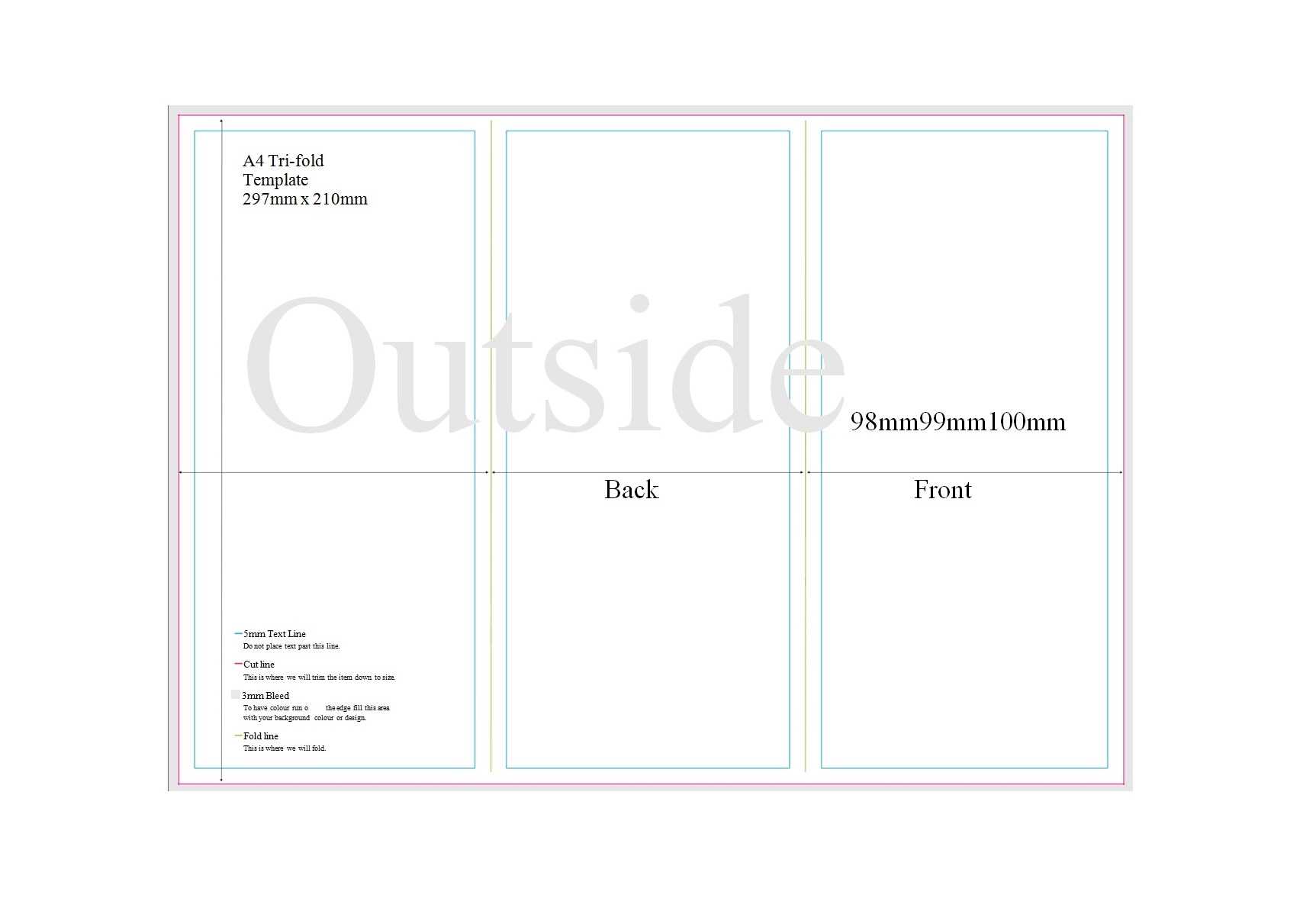 50 Free Pamphlet Templates [Word / Google Docs] ᐅ Template Lab Inside Tri Fold Brochure Template Google Docs