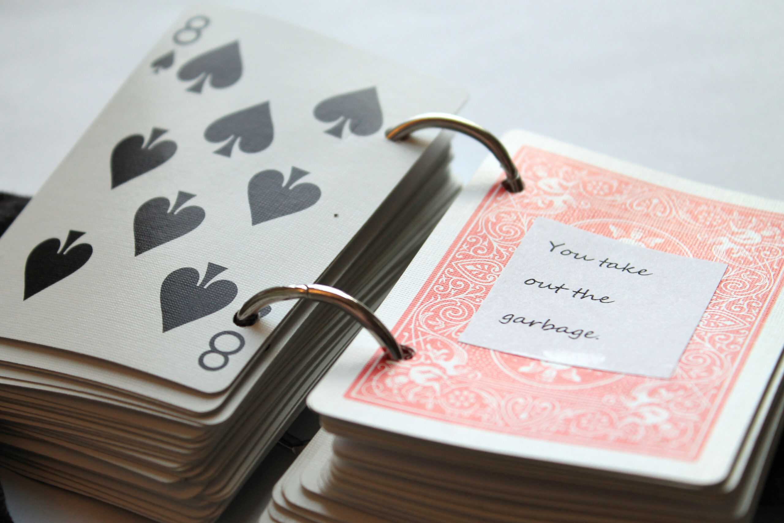 52 Reasons I Love You – Playing Card Book Tutorial Inside 52 Reasons Why I Love You Cards Templates