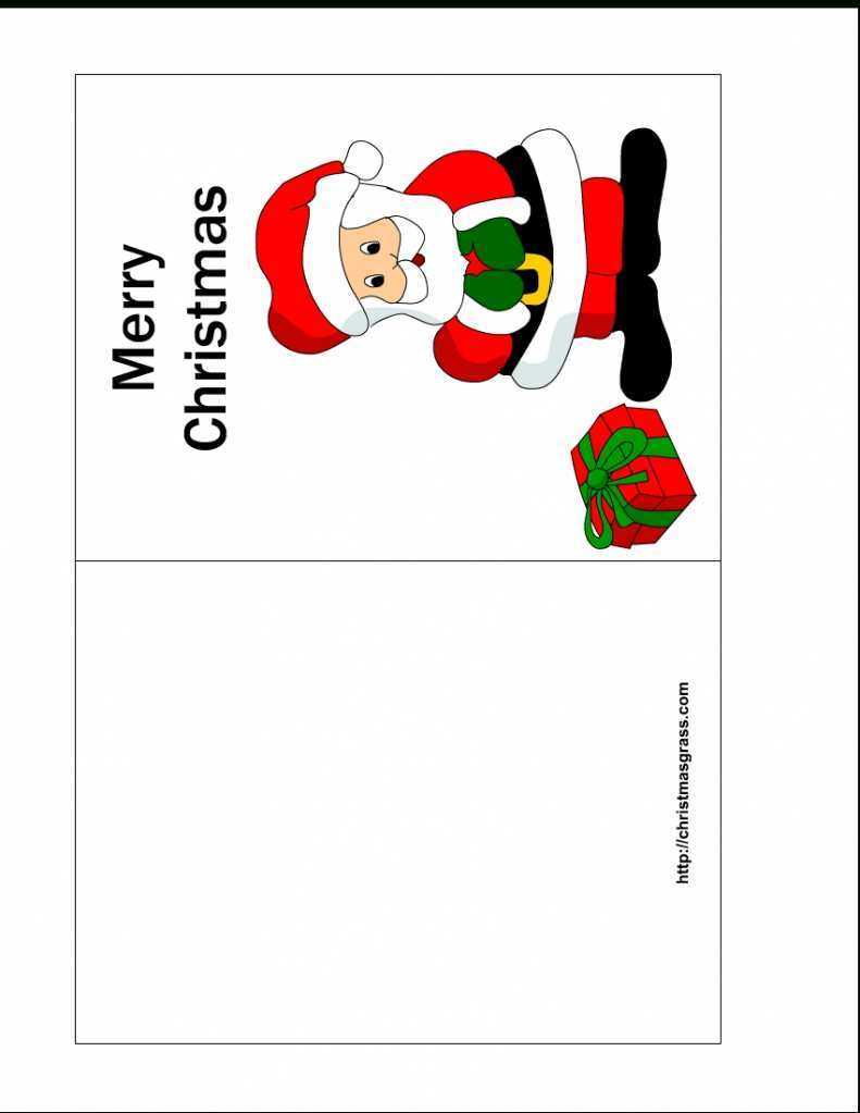 53 Adding Christmas Card Templates Printable Free In With Regard To Printable Holiday Card Templates