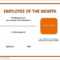 6+ Free Employee Certificates | Ml Datos Intended For Funny Certificates For Employees Templates